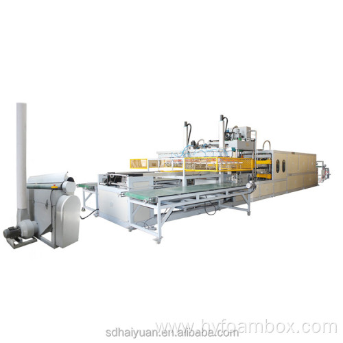 Disposable Foam Food Plate Vacuum Making Machine